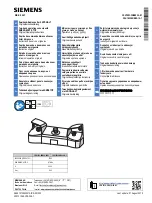 Preview for 1 page of Siemens SIRIUS ACT 3SU1803-3NB00-1AE1 Original Operating Instructions