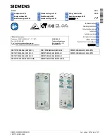 Siemens SIRIUS K60 Series Operating Instructions preview