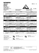 Siemens SIRIUS MCU 3RK4 32 Series Operating Instructions Manual предпросмотр