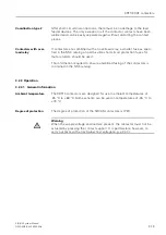 Preview for 121 page of Siemens SIRIUS System Manual