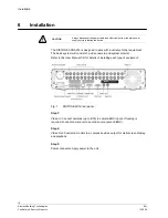 Preview for 10 page of Siemens SISTORE AX16 250/100 V2.8 Installation Manual