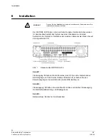 Preview for 26 page of Siemens SISTORE AX16 250/100 V2.8 Installation Manual