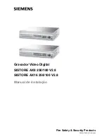 Preview for 97 page of Siemens SISTORE AX16 250/100 V2.8 Installation Manual