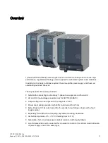 Preview for 3 page of Siemens SITOP PSU8200 Manual