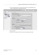 Предварительный просмотр 21 страницы Siemens SITOP UPS1600 under STEP 7 V12 Getting Started