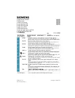 Предварительный просмотр 1 страницы Siemens SITOR 3NH5023 Quick Start Manual