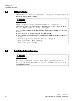 Preview for 16 page of Siemens SITRANS 7ME3500 Operating Instructions Manual