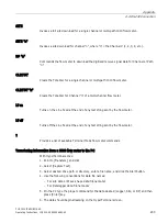 Preview for 205 page of Siemens SITRANS 7ME3500 Operating Instructions Manual