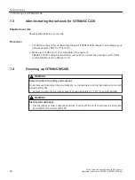 Preview for 38 page of Siemens SITRANS CC220 Operating Instructions Manual