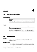 Preview for 19 page of Siemens SITRANS DA400 Operating Instructions Manual