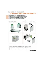 Siemens SITRANS F C MASS 6000 IP67 Quick Start Manual предпросмотр