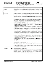 Preview for 13 page of Siemens SITRANS F C MASSFLO MASS 2100 Instructions Manual