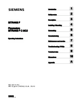 Preview for 3 page of Siemens SITRANS F C MC2 Operating Instructions Manual