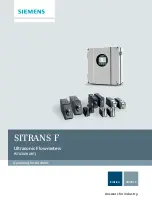 Preview for 1 page of Siemens SITRANS F FST030 Operating Instructions Manual