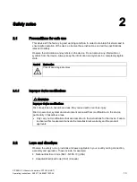 Preview for 15 page of Siemens SITRANS F FST030 Operating Instructions Manual