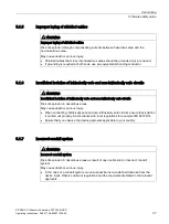 Preview for 39 page of Siemens SITRANS F FST030 Operating Instructions Manual