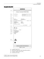 Preview for 41 page of Siemens SITRANS F FST030 Operating Instructions Manual