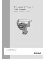 Preview for 1 page of Siemens SITRANS F M TRANSMAG 2 Operating Instructions Manual