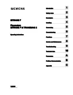 Preview for 3 page of Siemens SITRANS F M TRANSMAG 2 Operating Instructions Manual