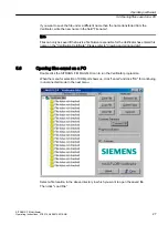 Предварительный просмотр 27 страницы Siemens SITRANS F M Verificator Operating Instructions Manual