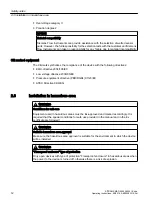 Preview for 12 page of Siemens SITRANS F MAG 6000 I Operating Instructions Manual