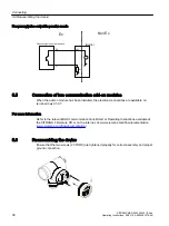 Preview for 38 page of Siemens SITRANS F MAG 6000 I Operating Instructions Manual