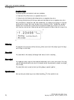 Preview for 54 page of Siemens SITRANS F MAG 6000 I Operating Instructions Manual