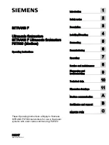 Preview for 3 page of Siemens SITRANS F Series Operating Instructions Manual