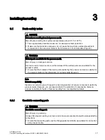 Preview for 17 page of Siemens SITRANS F SITRANS FC410 Operating Instructions Manual