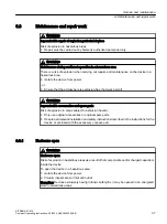 Preview for 37 page of Siemens SITRANS F SITRANS FC410 Operating Instructions Manual