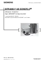 Preview for 1 page of Siemens SITRANS F US SONOFLO SONOKIT Manual