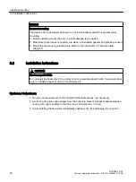 Preview for 22 page of Siemens SITRANS FC310 Compact Operating Instructions