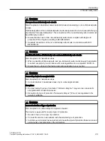 Preview for 29 page of Siemens SITRANS FC310 Compact Operating Instructions