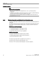 Preview for 20 page of Siemens SITRANS FC330 Operating Instructions Manual