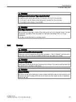 Preview for 83 page of Siemens SITRANS FC330 Operating Instructions Manual