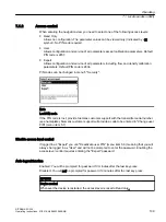 Preview for 109 page of Siemens SITRANS FC330 Operating Instructions Manual