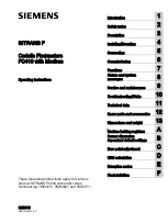 Preview for 3 page of Siemens SITRANS FC410 Operating Instructions Manual