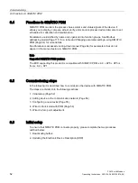 Preview for 54 page of Siemens SITRANS FC410 Operating Instructions Manual