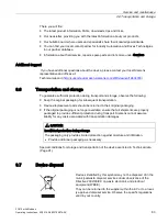 Preview for 85 page of Siemens SITRANS FC410 Operating Instructions Manual