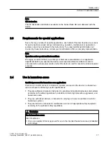 Preview for 17 page of Siemens SITRANS FC430 Operating Instructions Manual