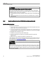 Preview for 18 page of Siemens SITRANS FC430 Operating Instructions Manual