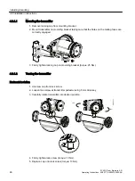 Preview for 46 page of Siemens SITRANS FC430 Operating Instructions Manual