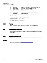 Preview for 114 page of Siemens SITRANS FC430 Operating Instructions Manual