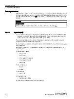 Preview for 122 page of Siemens SITRANS FC430 Operating Instructions Manual