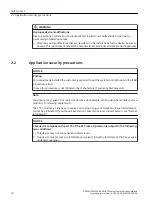 Предварительный просмотр 10 страницы Siemens SITRANS FM MAG 8000 IIoT Operating Instructions Manual