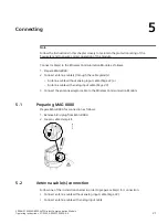 Предварительный просмотр 21 страницы Siemens SITRANS FM MAG 8000 IIoT Operating Instructions Manual