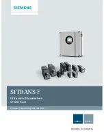 Siemens SITRANS FS230 Operating Instructions Manual preview