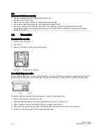 Preview for 14 page of Siemens SITRANS FS230 Operating Instructions Manual