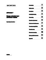 Preview for 3 page of Siemens SITRANS FUE950 Operating Instructions Manual