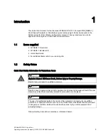 Preview for 5 page of Siemens Sitrans FUG1010 Operating Instruction